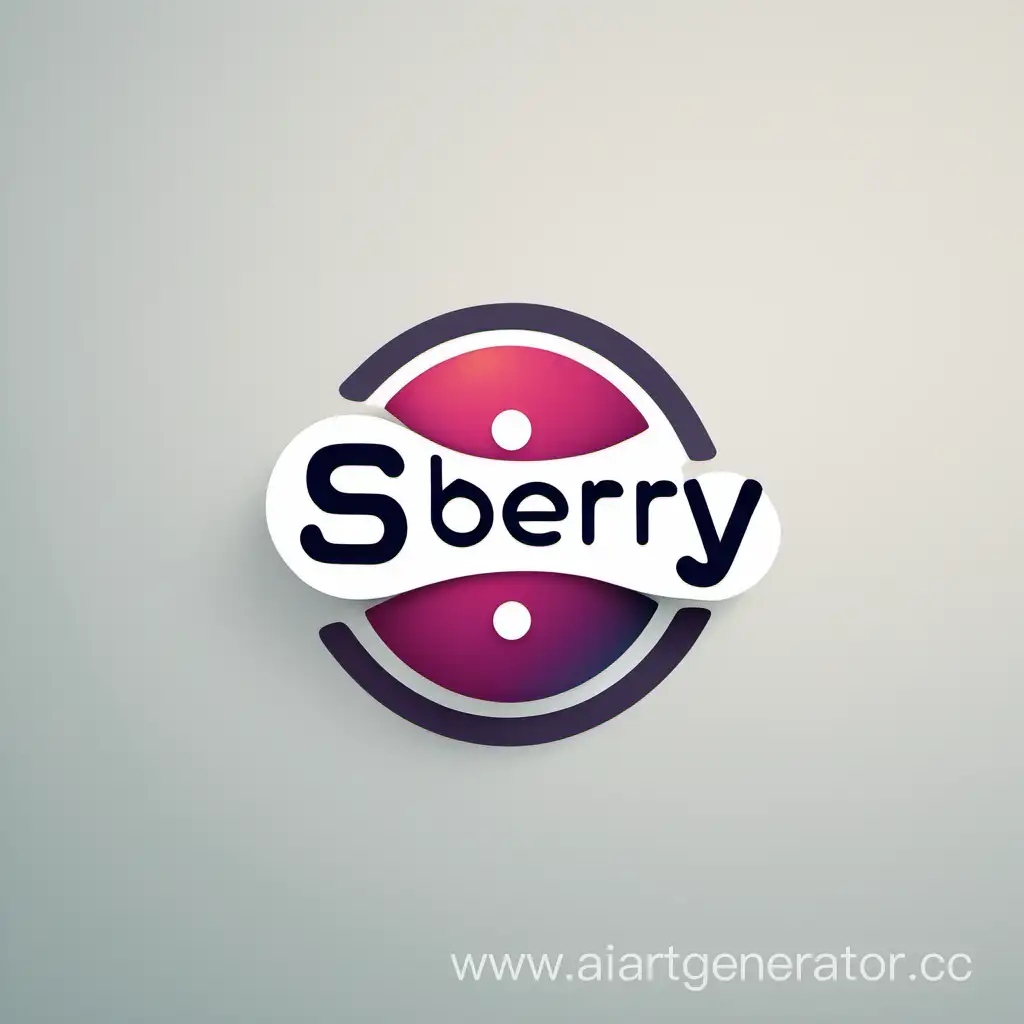 "S Berry" - современный логотип компании которая занимается умным домом
