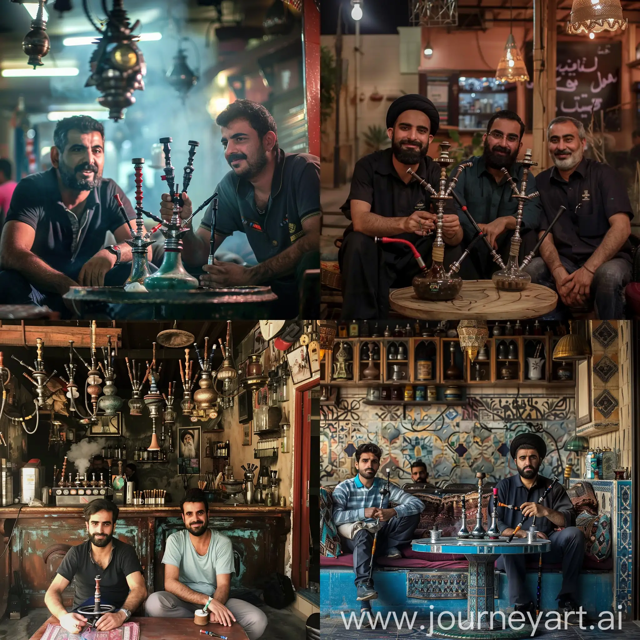 Iranian-Men-Working-at-Dubai-Hookah-Lounge