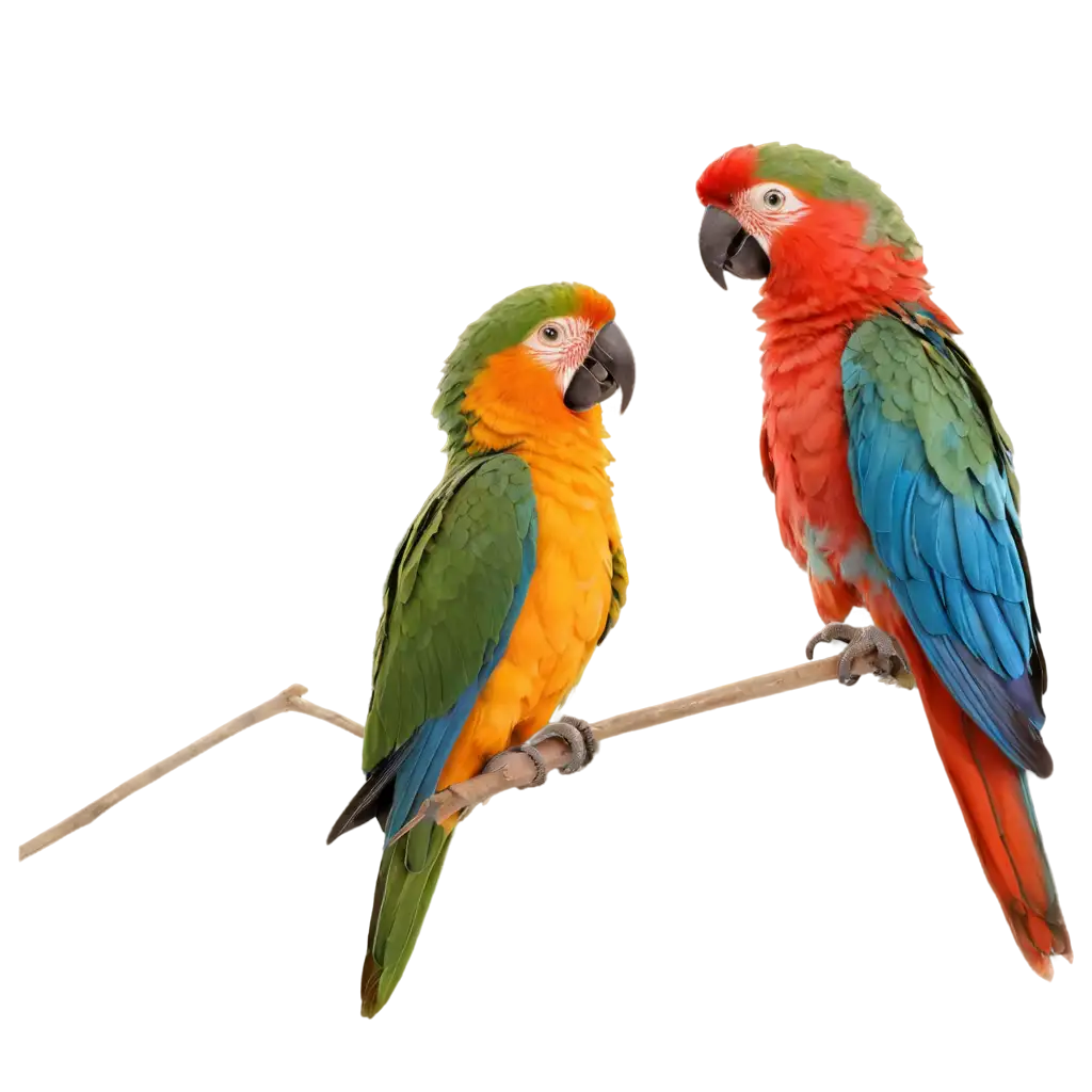 Captivating-Love-Bird-Parrot-PNG-Image-for-Vibrant-Designs