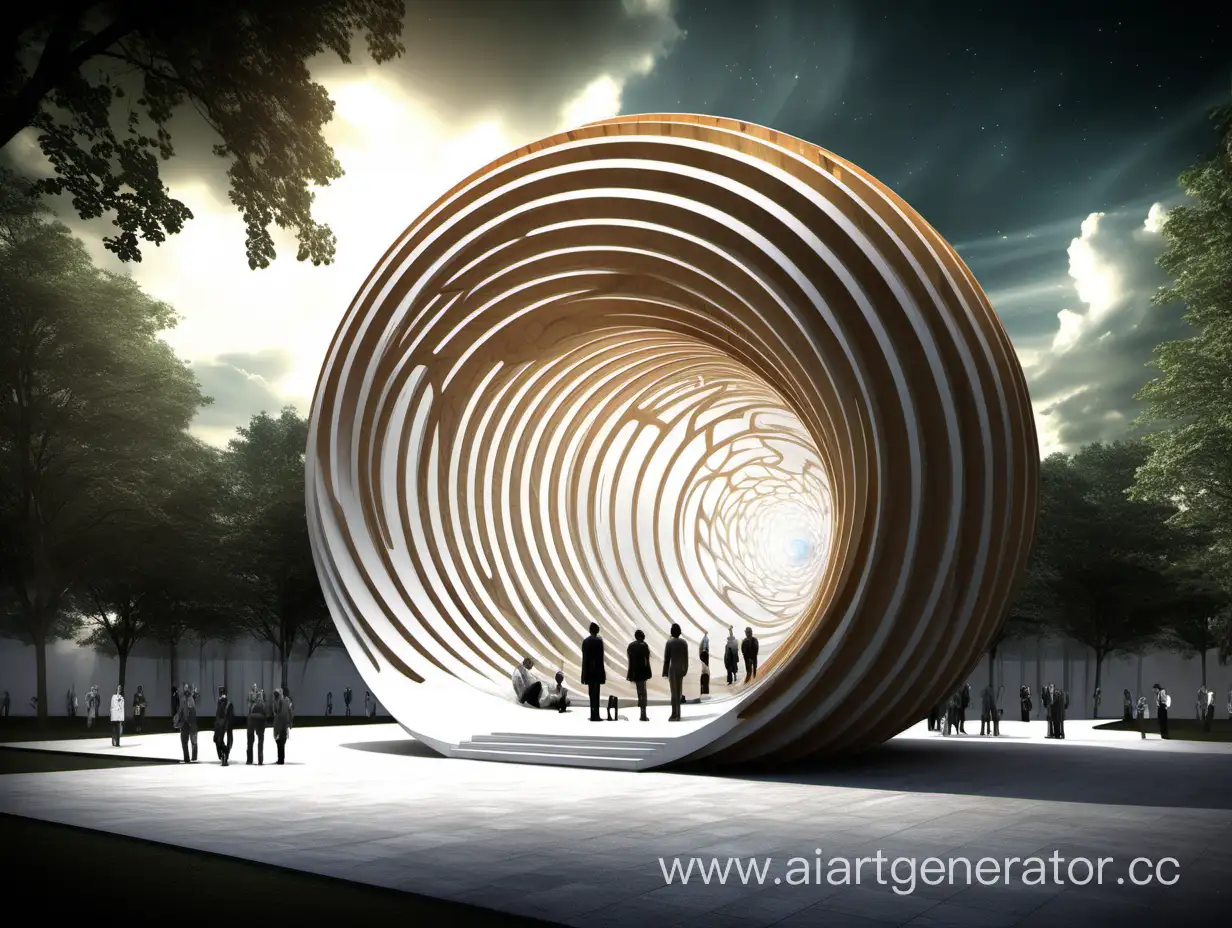 Futuristic-Circular-Pavilion-Doctor-Whos-Temporal-Vortex