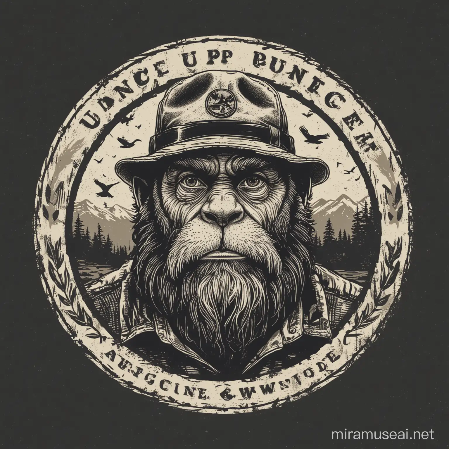 Uncle P, logo,wildlife, adventurous