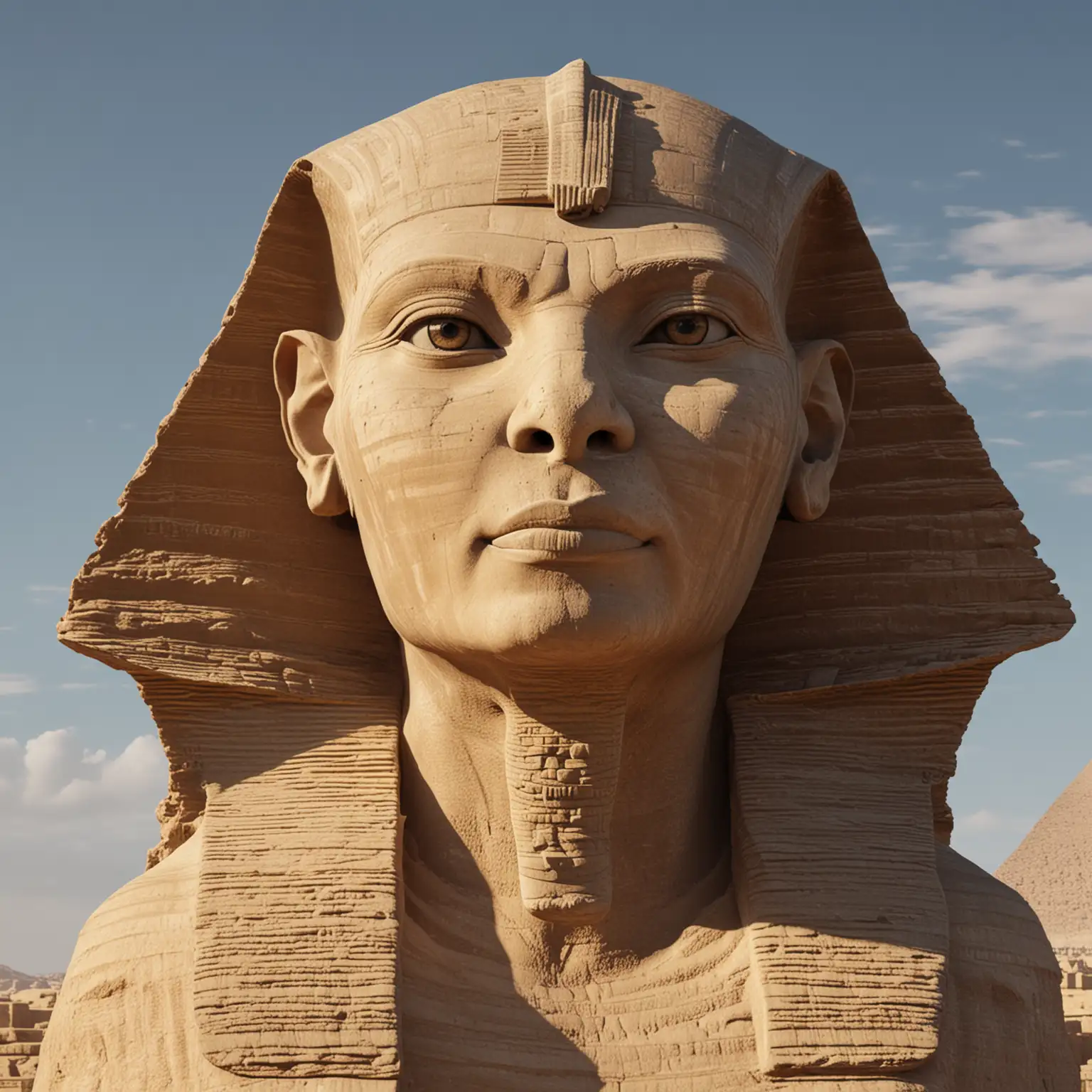 Guardian of Giza Sphinx in HyperRealistic 8K Detail | MUSE AI