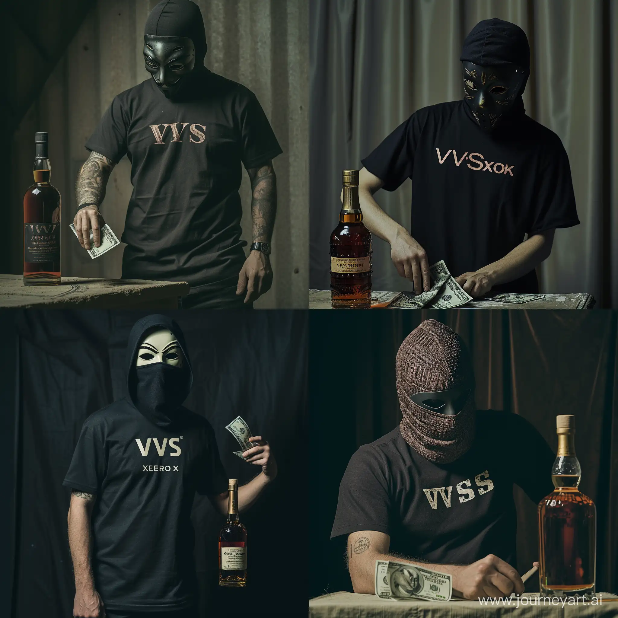 Anonymous-Figure-Counting-Dollars-with-VVSxerox-Tshirt-and-Cognac