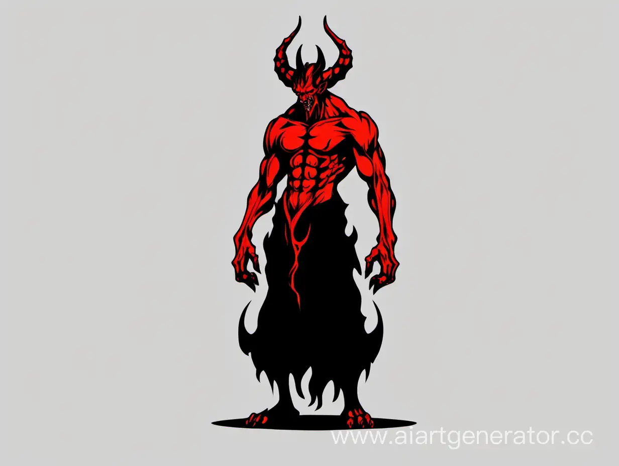 Anime-Style-Minimalistic-Demon-Inferno-Side-View