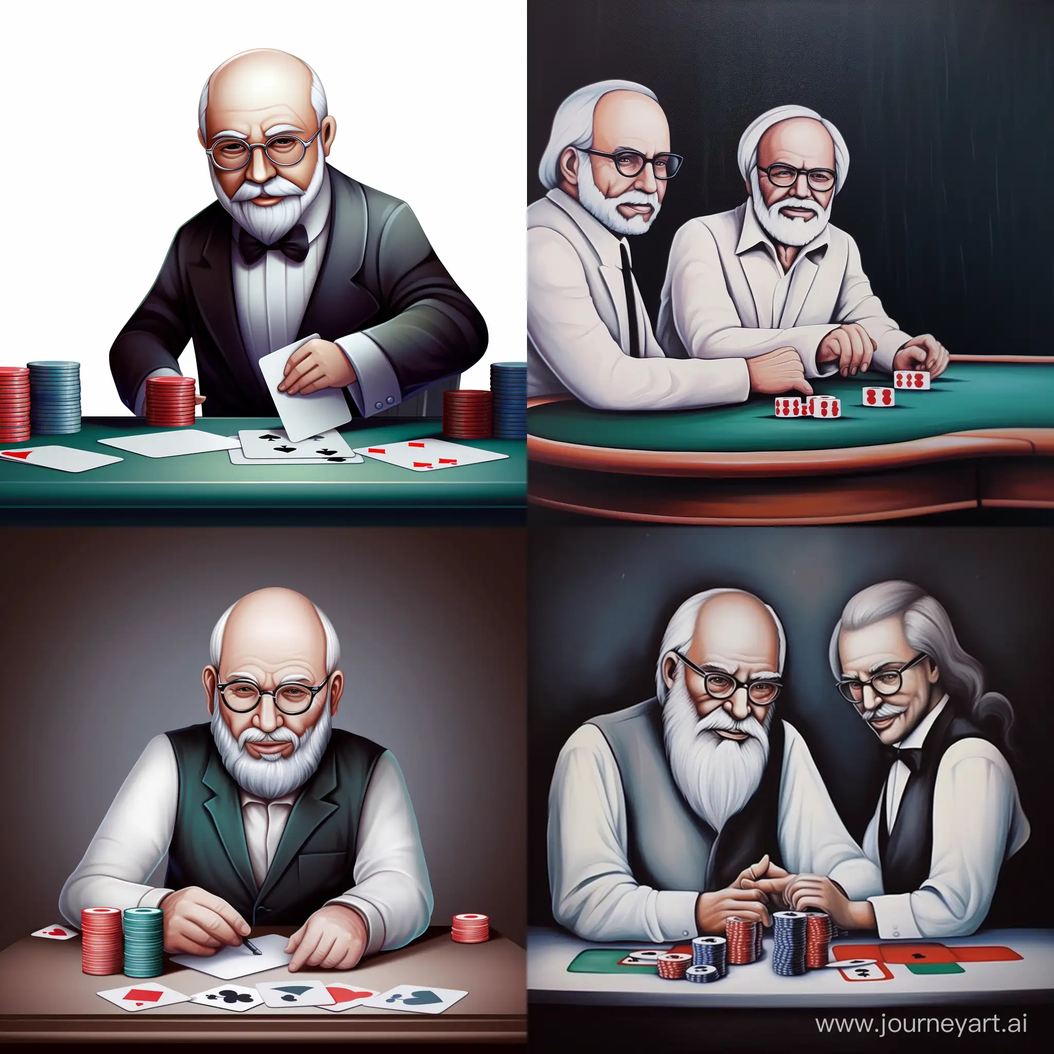 Entertaining-Game-Night-John-Williams-and-Judeska-in-Playful-Strip-Poker-Duel