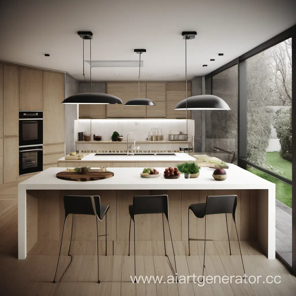 Contemporary-Kitchen-Design-with-Sleek-Appliances-and-Open-Concept
