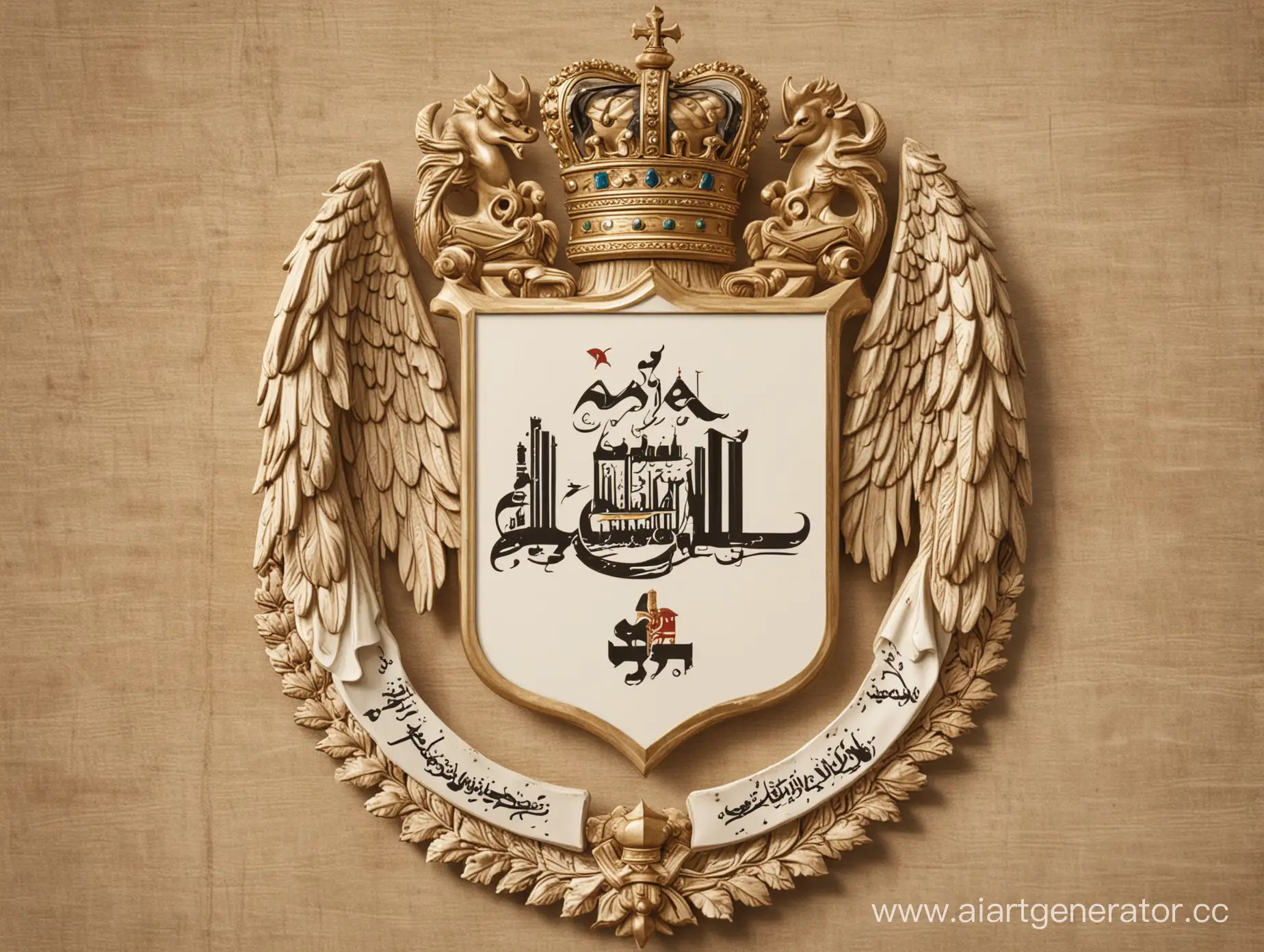 Elegant-Family-Coat-of-Arms-for-AlShawwa-Surname