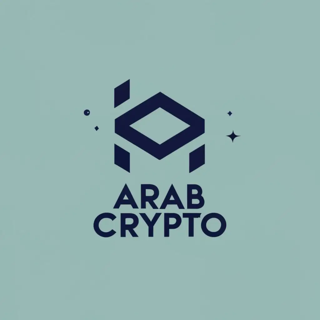 logo, logo, with the text "Arab Crypto", typography