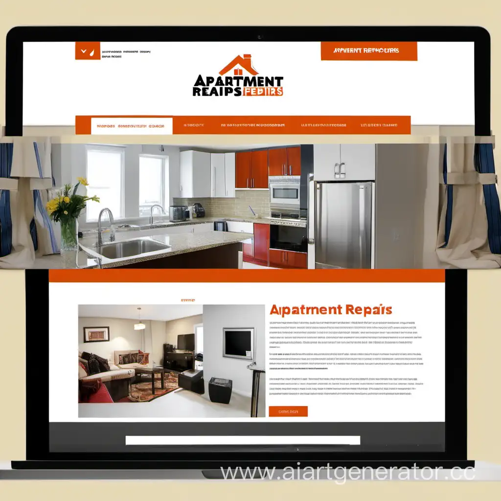 website for apartment repairs