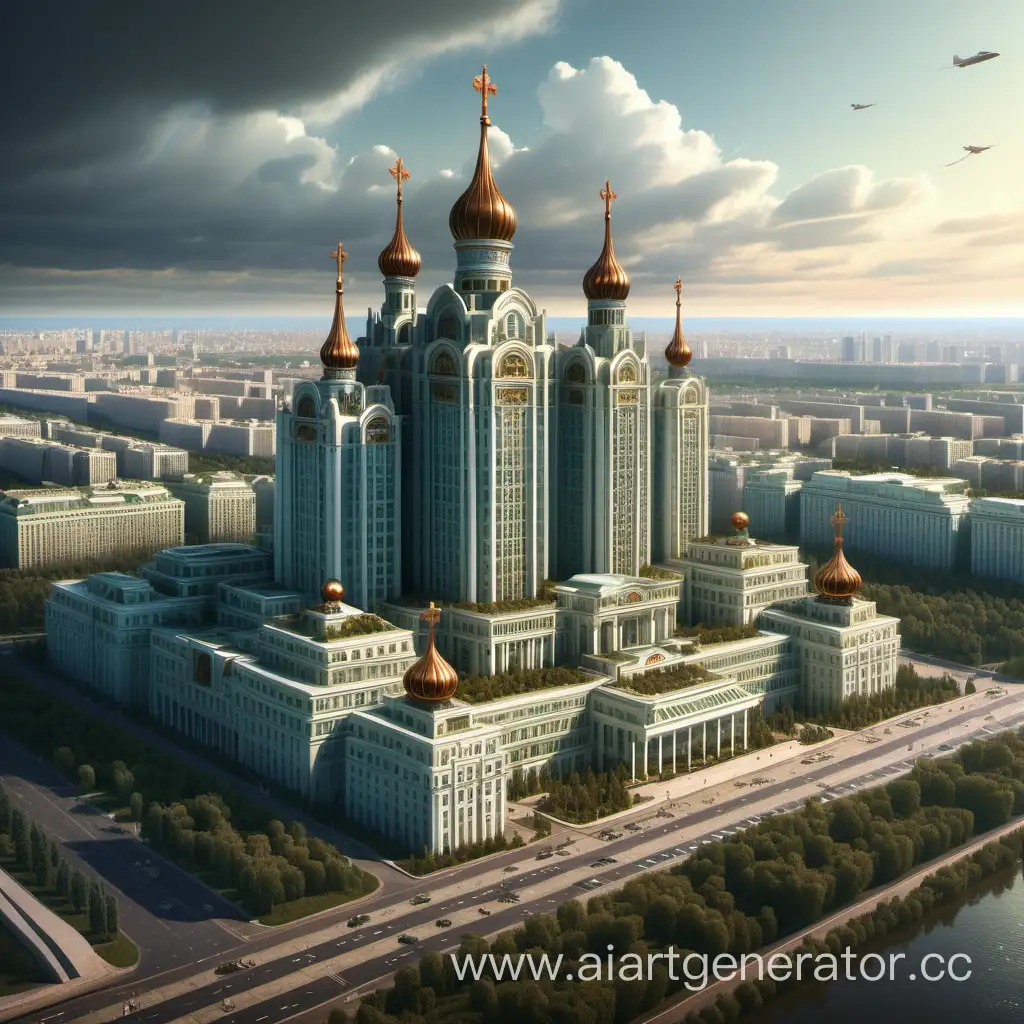 Future Moscow rich city in russian empire 