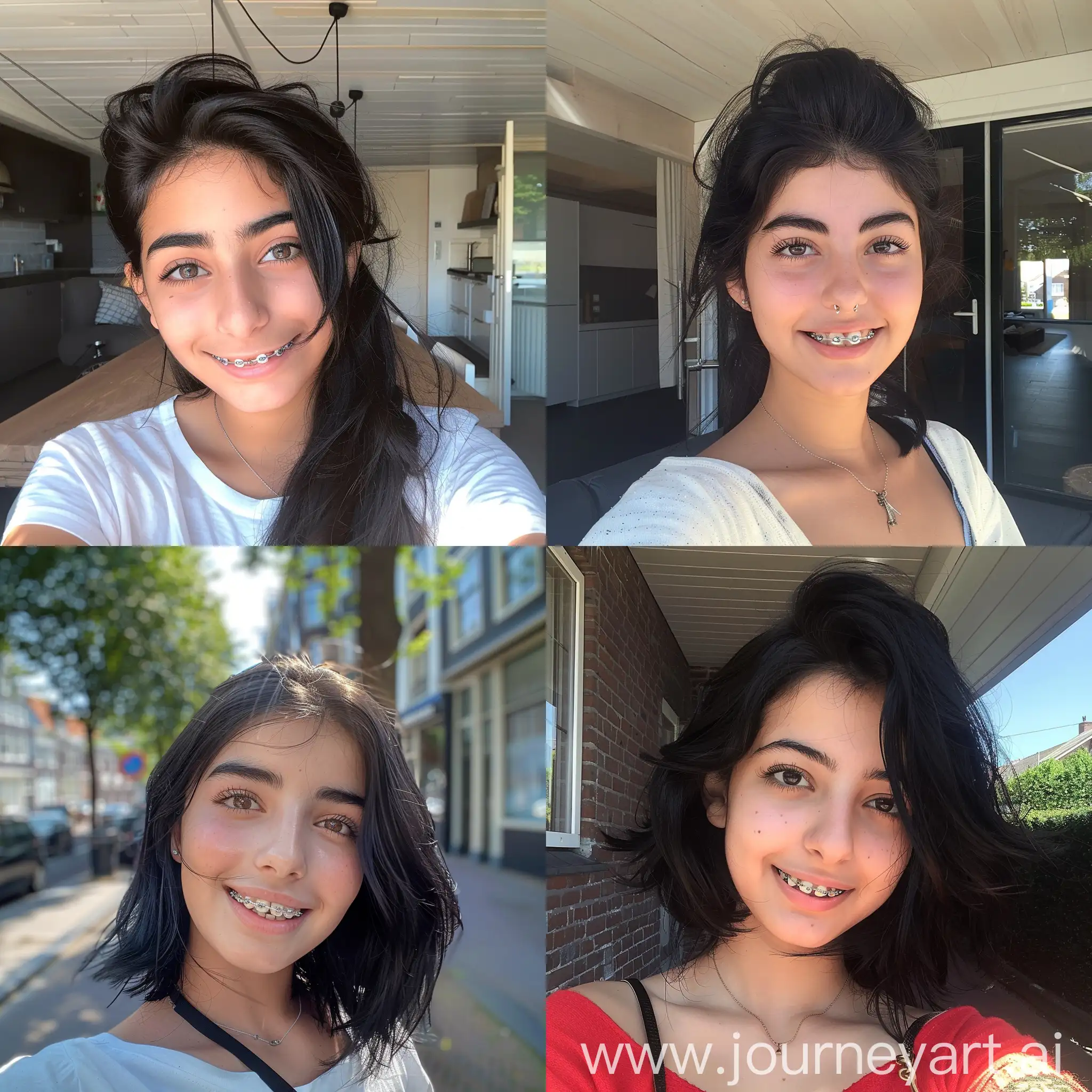 Smiling-Latina-Turkish-Girl-with-Braces-Captures-Summer-Vibes-in-Rotterdam-South