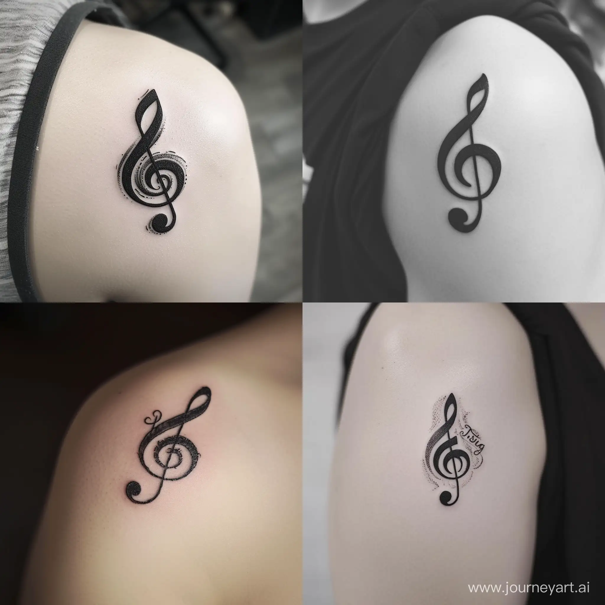 Tribute-to-Tsoi-Expressive-Musical-Note-Tattoo