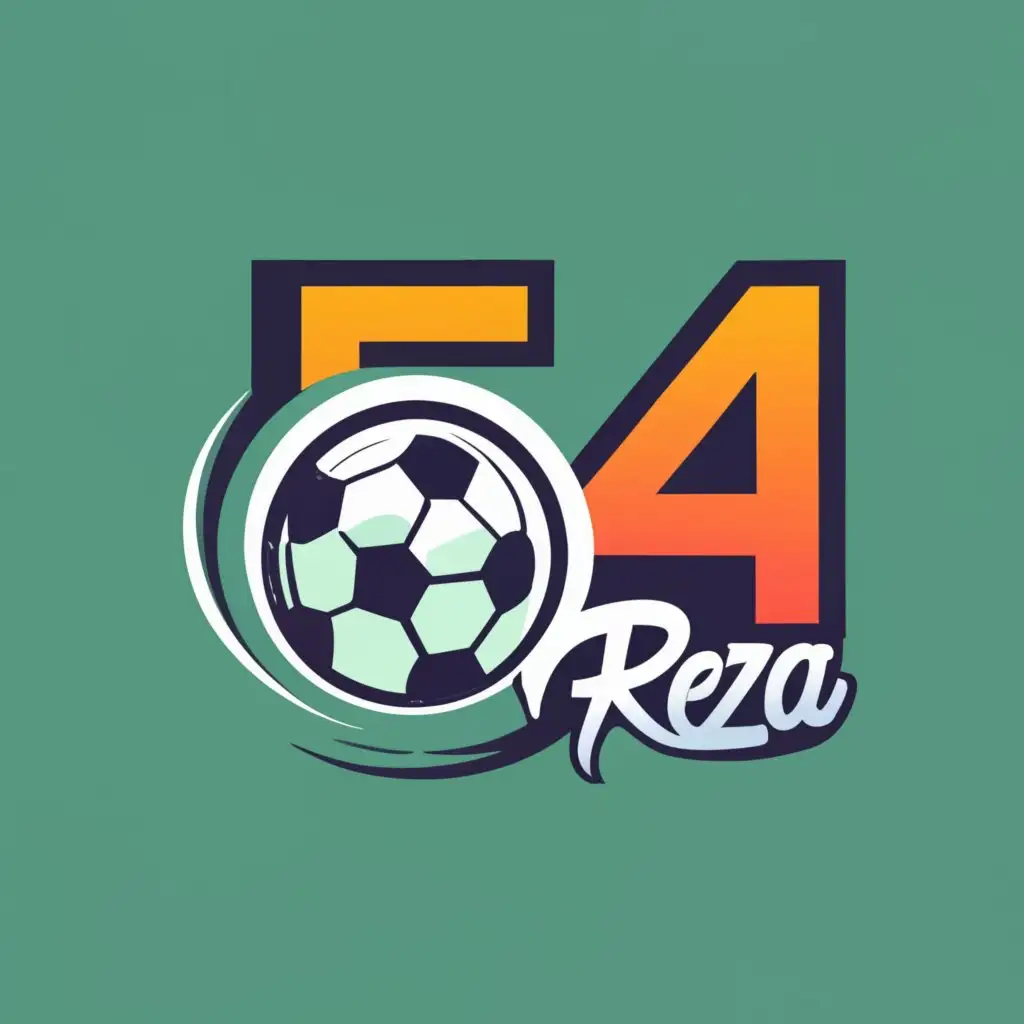 LOGO-Design-For-FC-24-with-Reza-Dynamic-Football-Theme-with-Striking-Typography