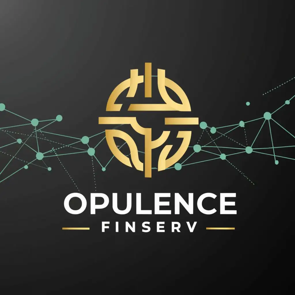 a logo design,with the text "Opulence Finserv", main symbol:finance,complex,be used in Finance industry,clear background