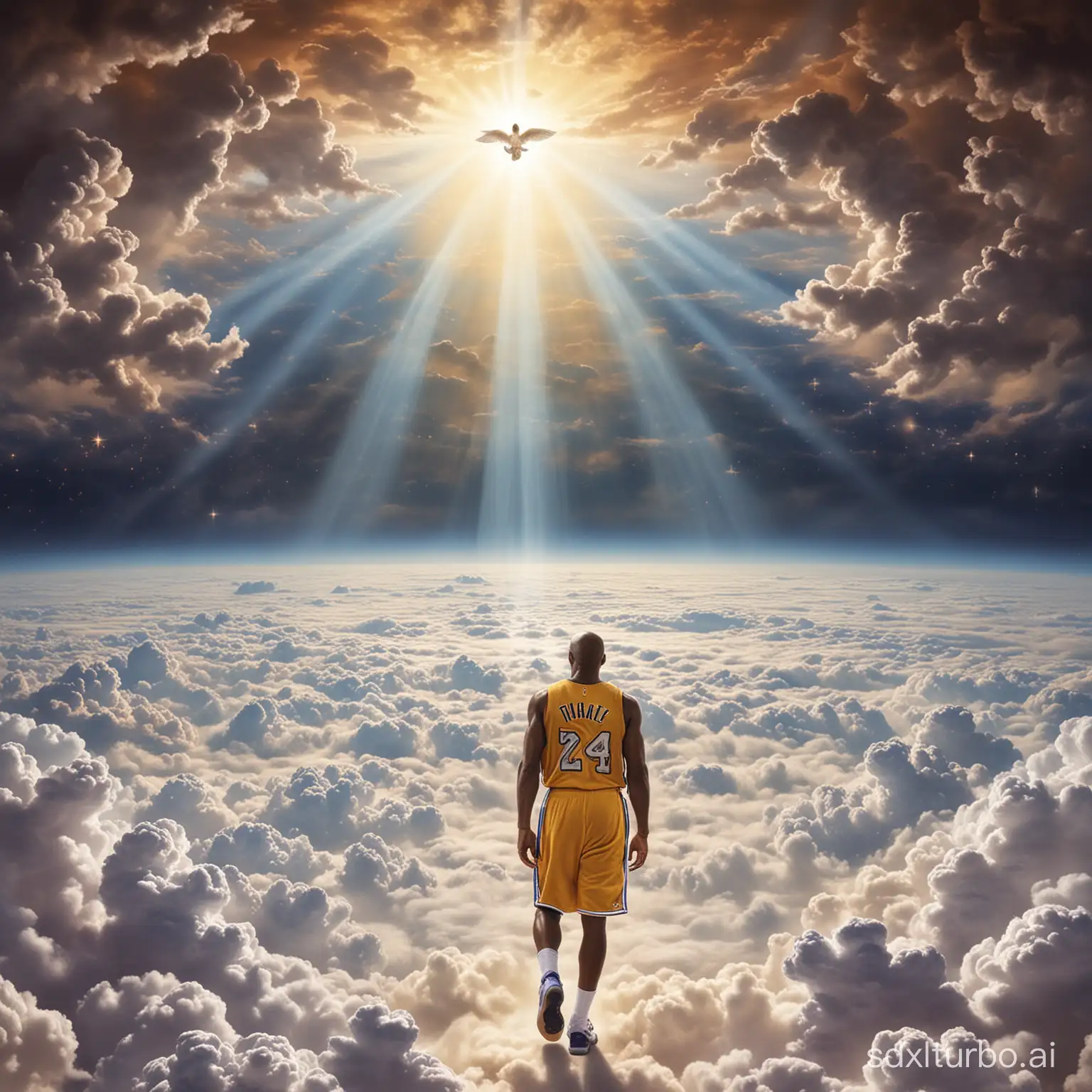 Kobe in heaven