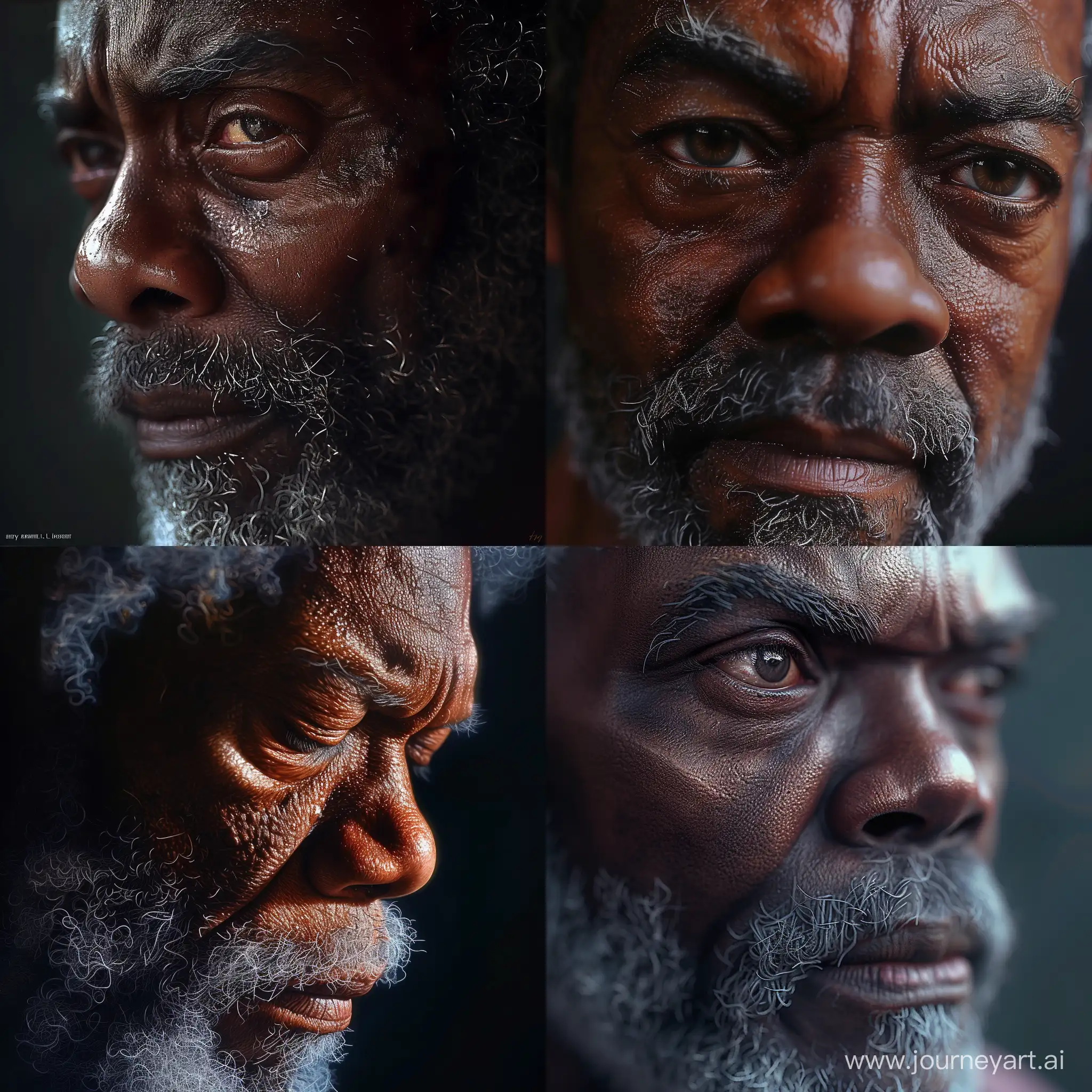 samuel l jackson, realistically detailed, close up, f/1.8 50mm photo  amy adams 