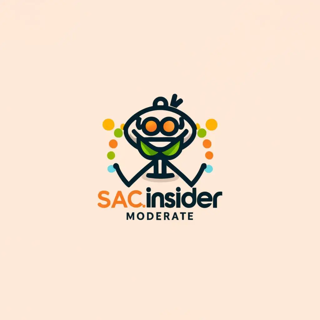 a logo design,with the text "SAC.Insider", main symbol:Memes,Moderate,clear background
