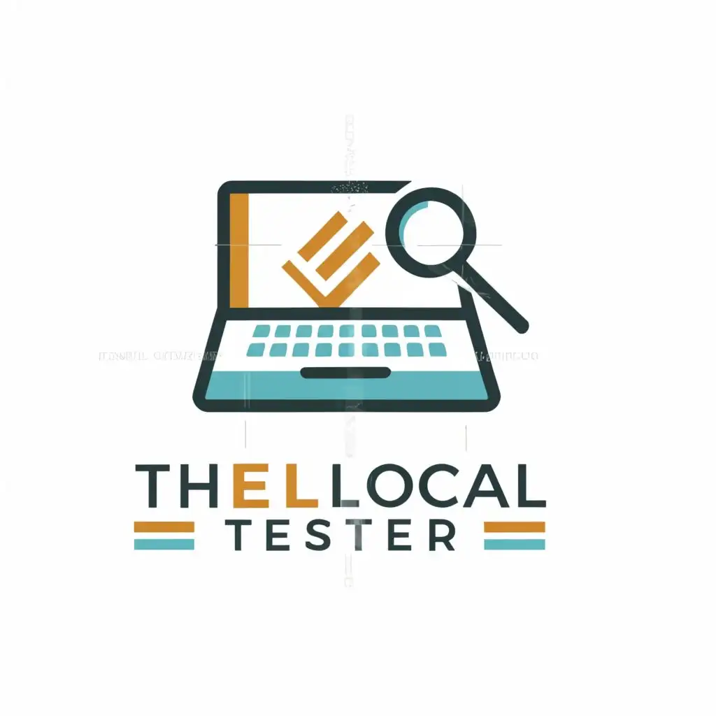 a logo design,with the text "TH Local Tester", main symbol:Website Testing,complex,be used in Technology industry,clear background