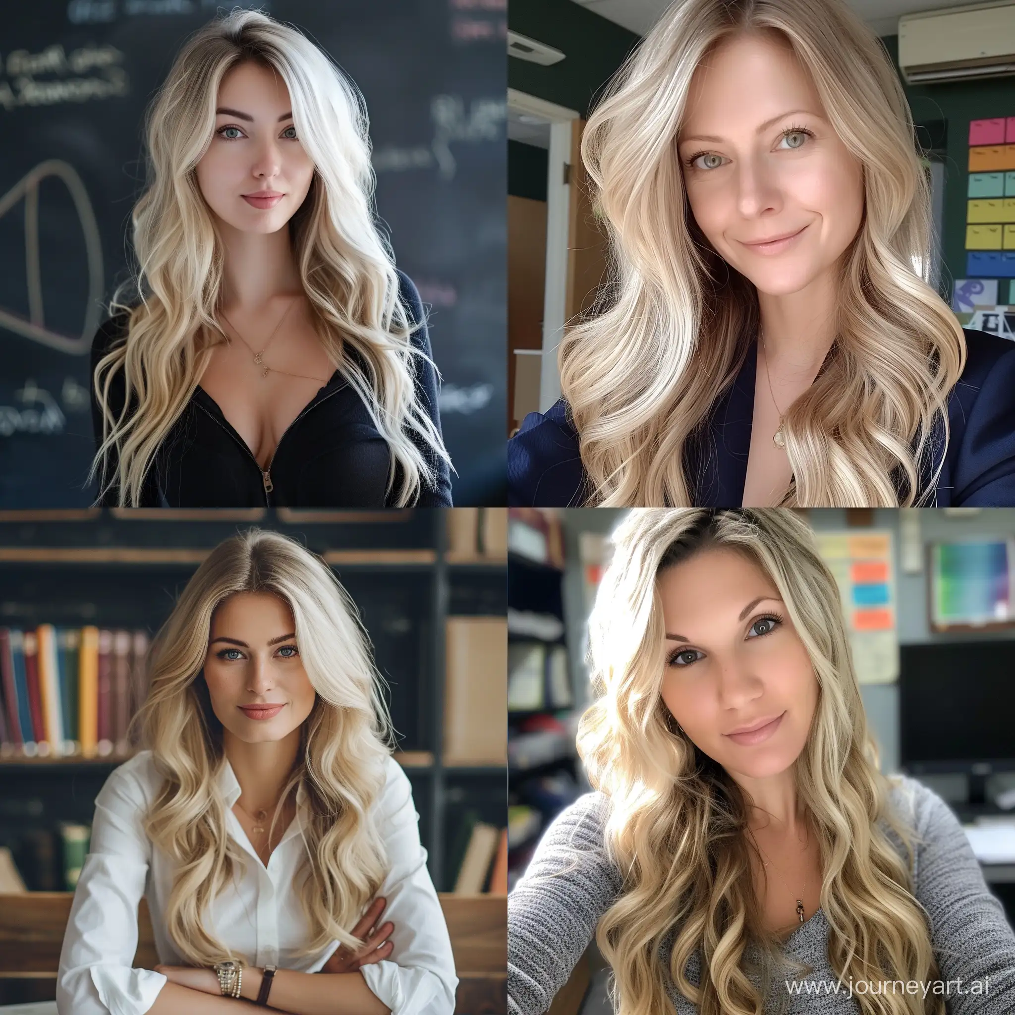 Sexy blond teacher --v 6.0