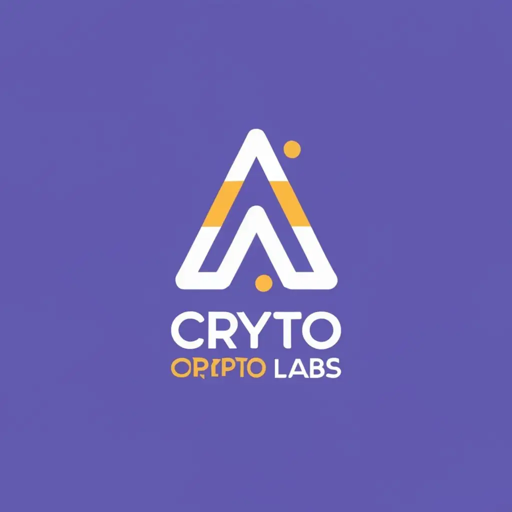 logo, Crypto , Labs , graphic, with the text "Arab Crypto Labs", typography