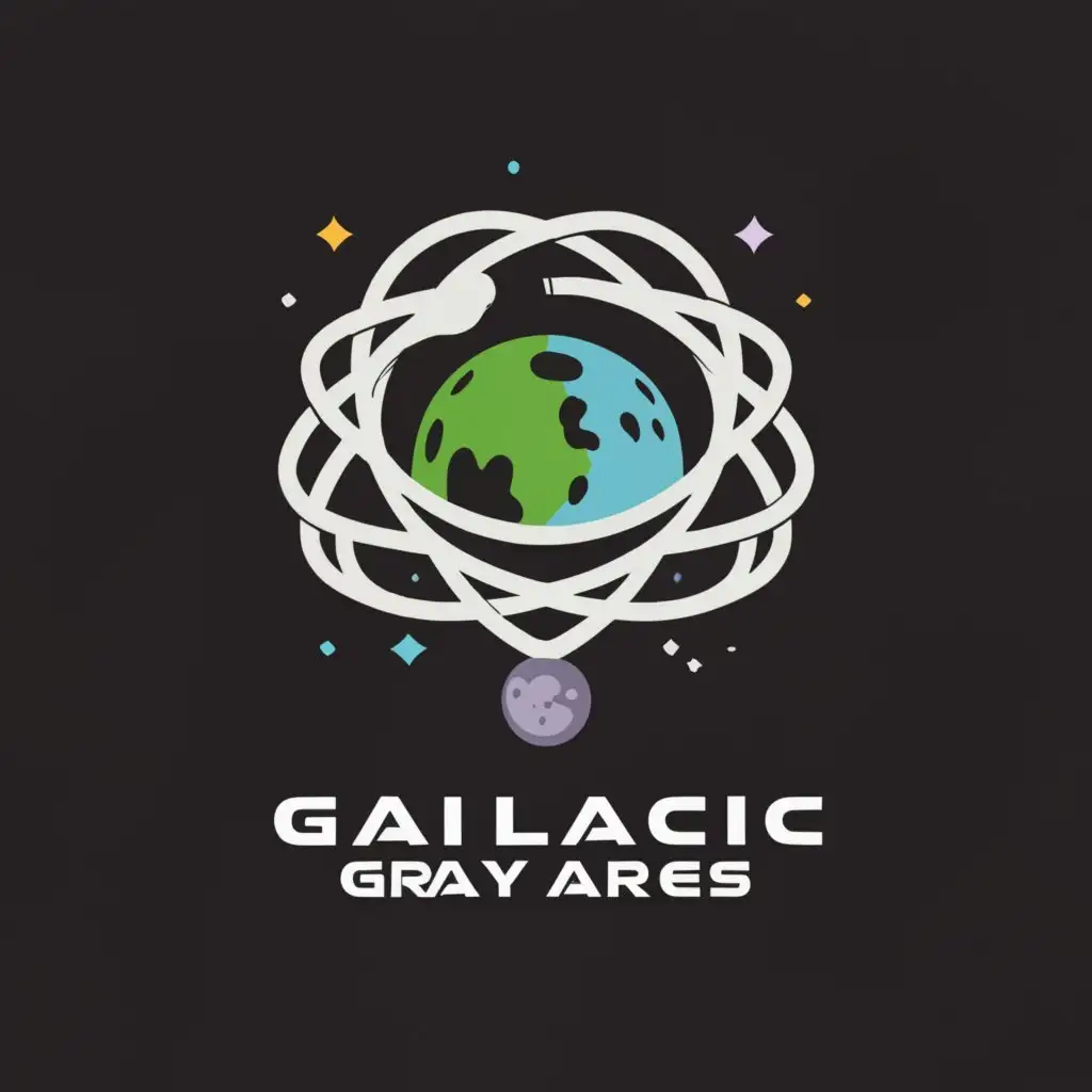 Logo-Design-for-Galactic-Gray-Areas-Celestial-Elements-in-Entertainment-Industry-Emblem