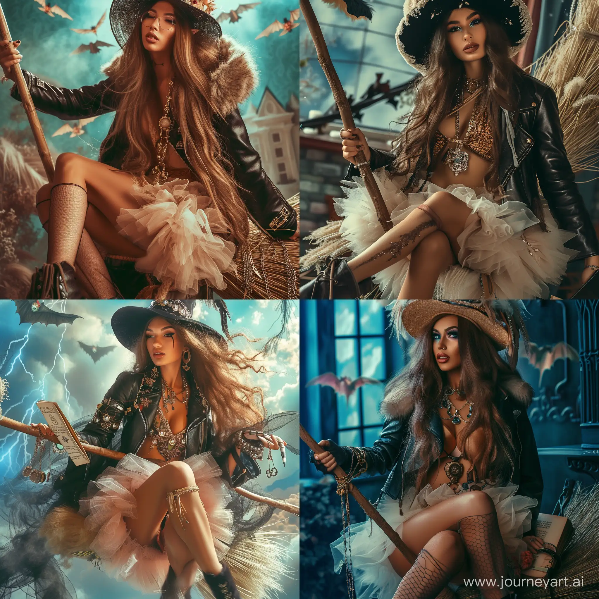 Stylish-Modern-Witch-at-Magical-Academy-Enchanting-Beauty-on-a-Broomstick