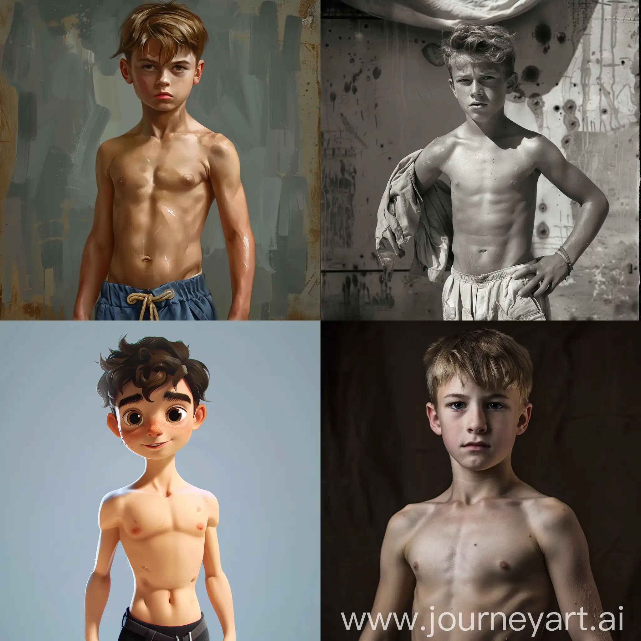 boy with sixpack 15