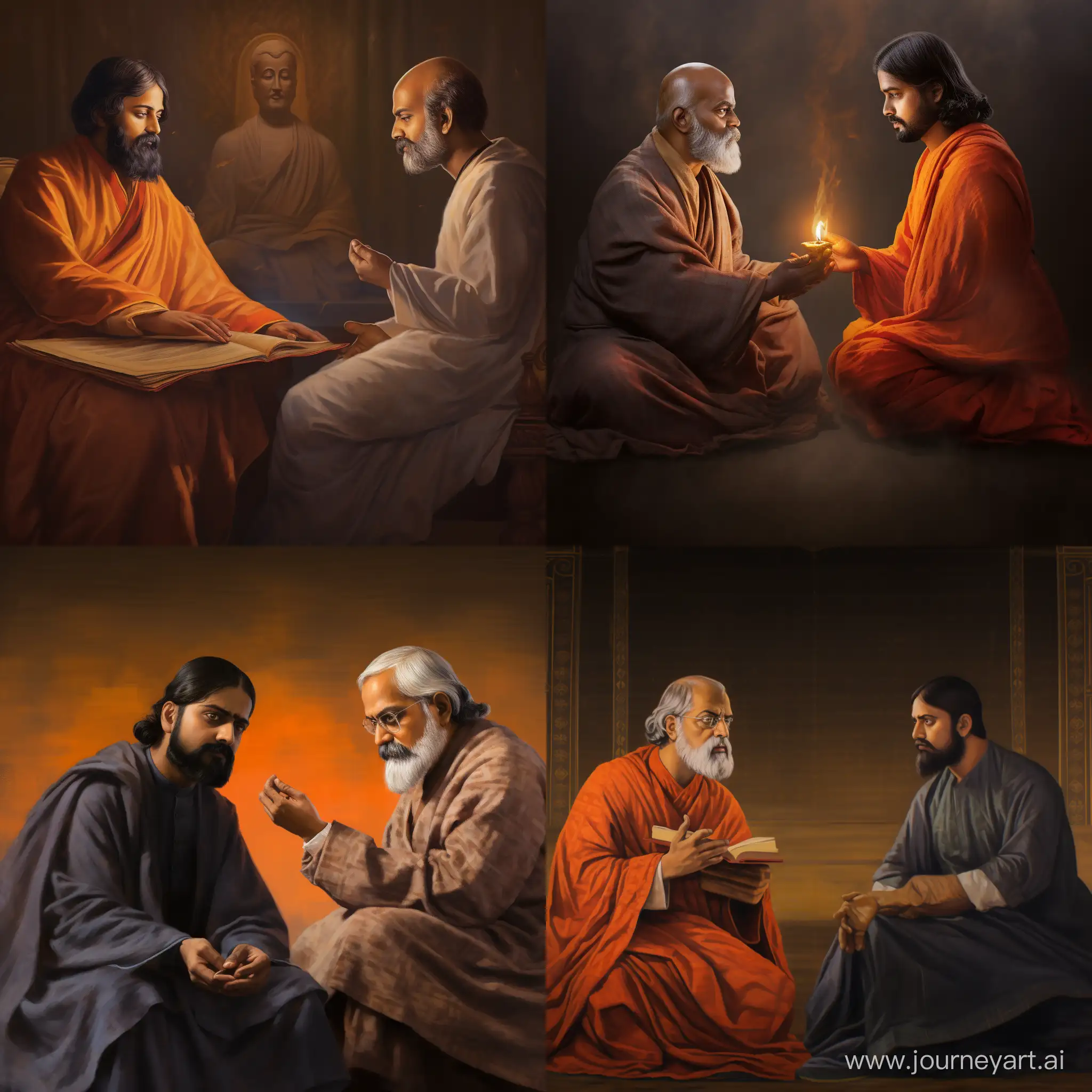Ultrarealistic-HD-Swami-Vivekananda-and-Sri-Ramakrishna-Conversation