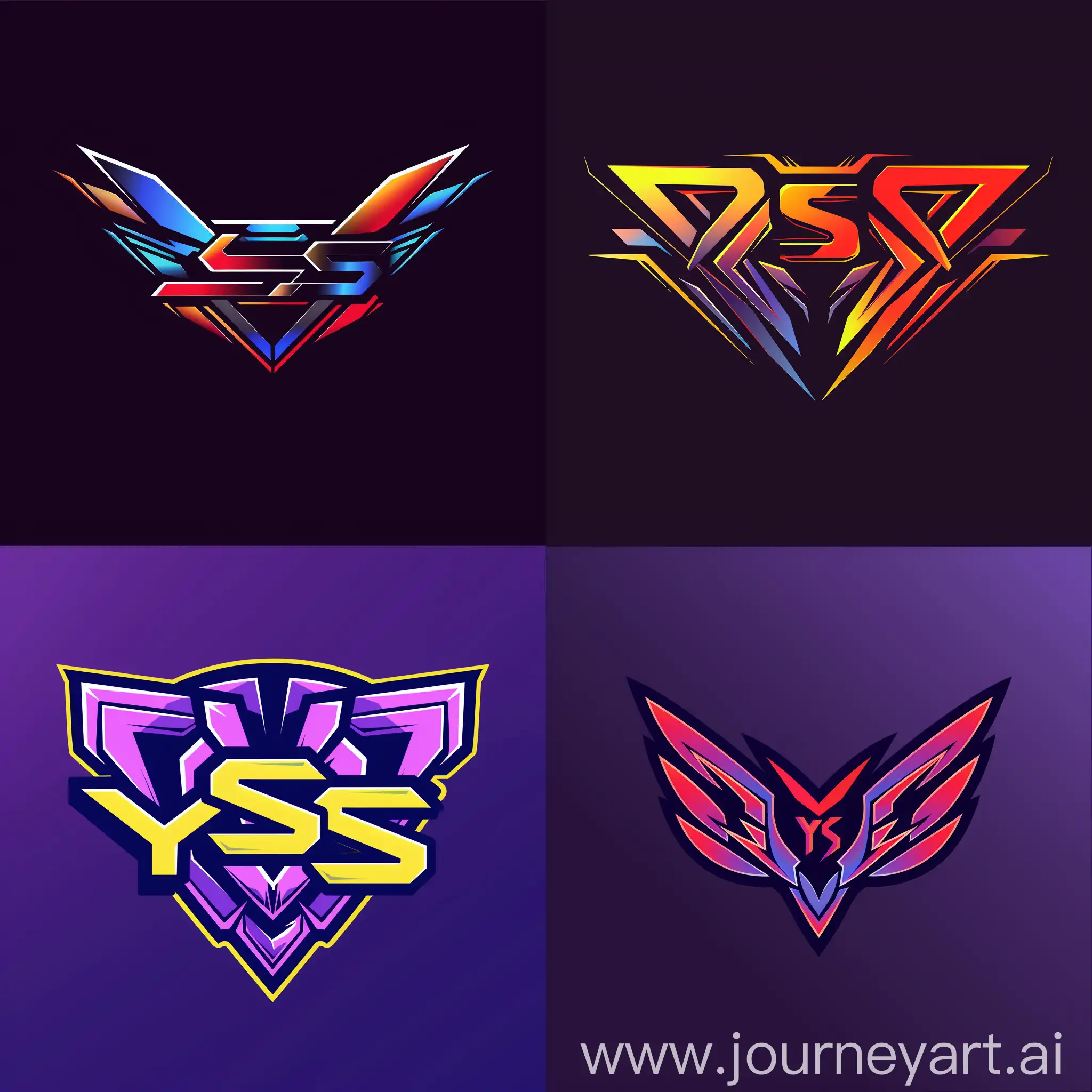 Creative-YSS-Gaming-Logo-with-Unique-Style