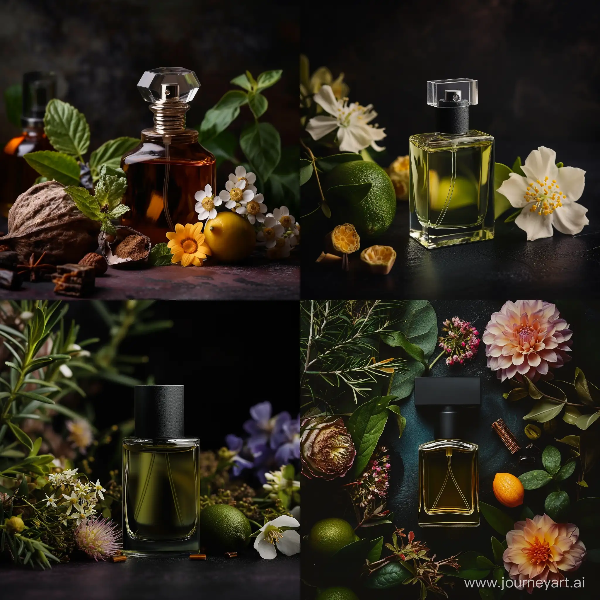 Elegant-Vetiver-and-Bergamot-Perfume-with-Floral-Notes-on-a-Dark-Background
