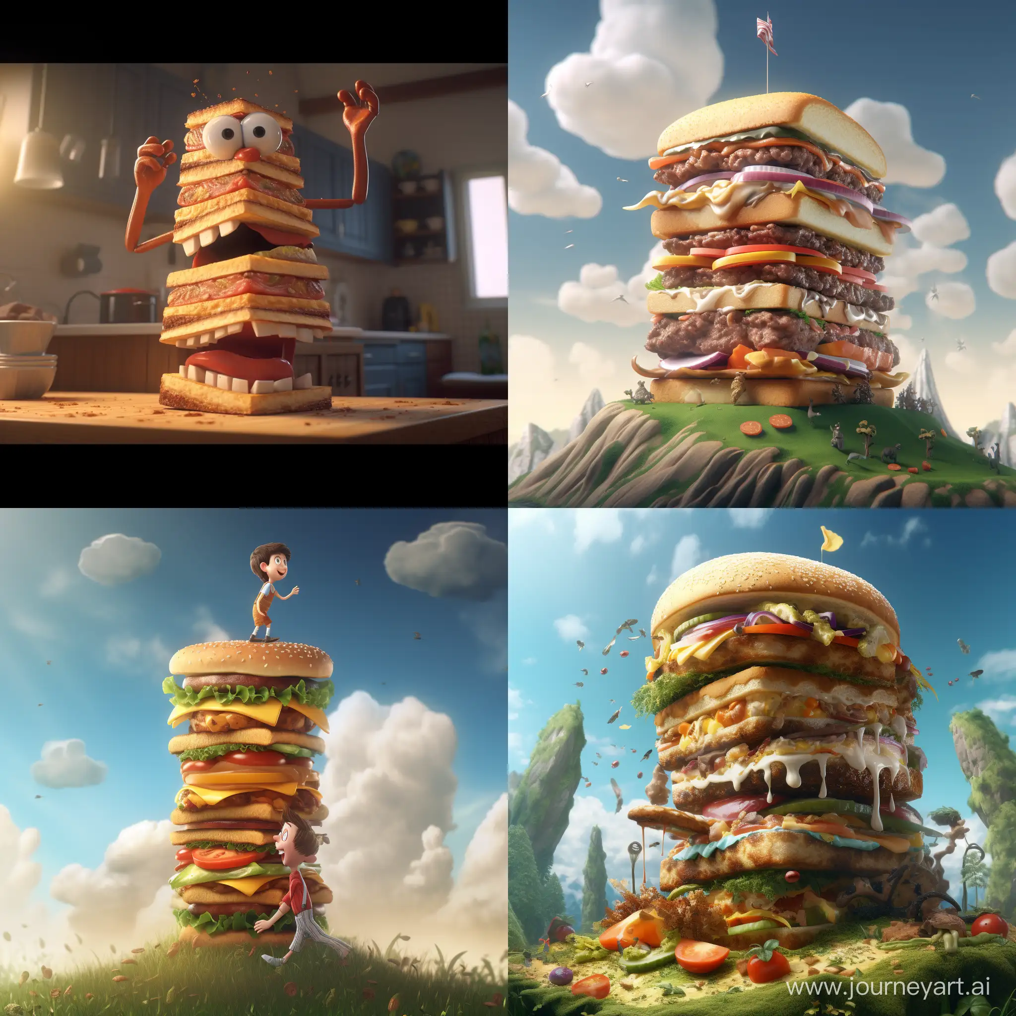 Delicious-Towering-Sandwich-Mouthwatering-3D-Animation