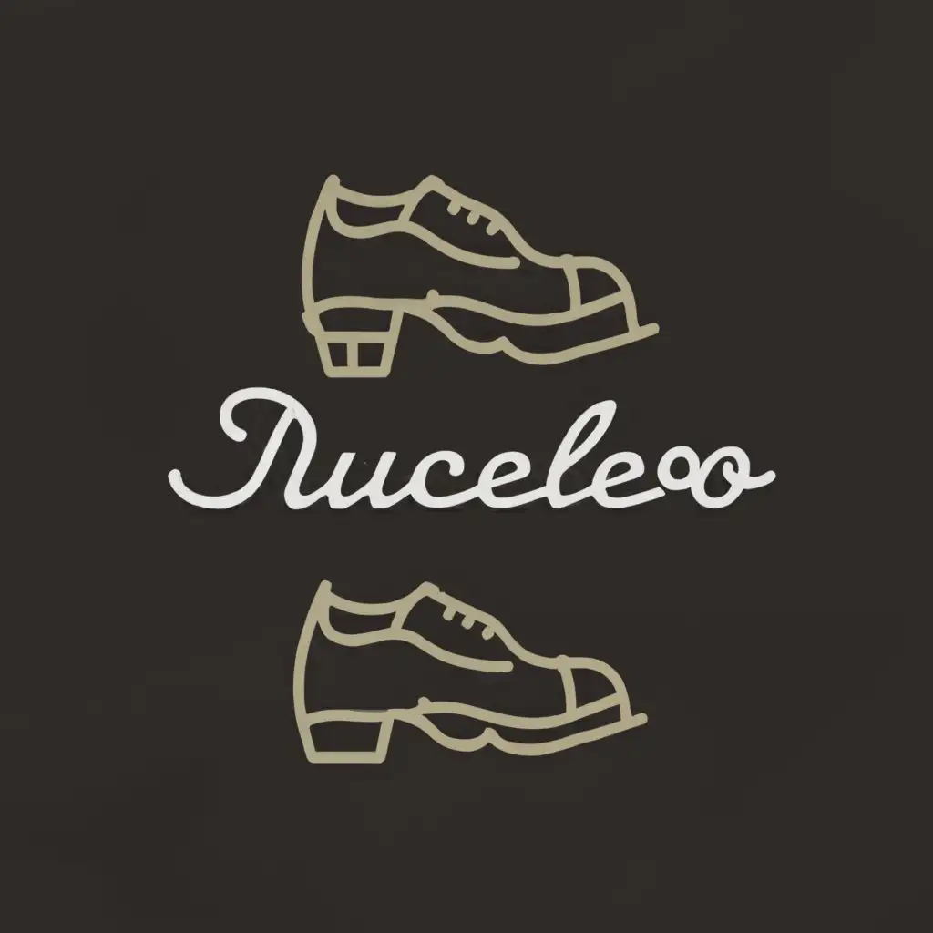 a logo design,with the text "Duceleo", main symbol:a derby man shoe,Minimalistic,be used in Retail industry,clear background
