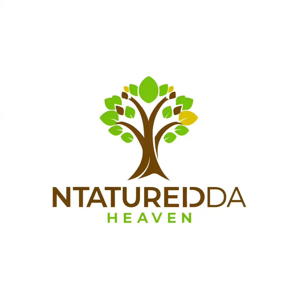 a logo design,with the text "Naturedaheaven", main symbol:Nature,Moderate,be used in Entertainment industry,clear background