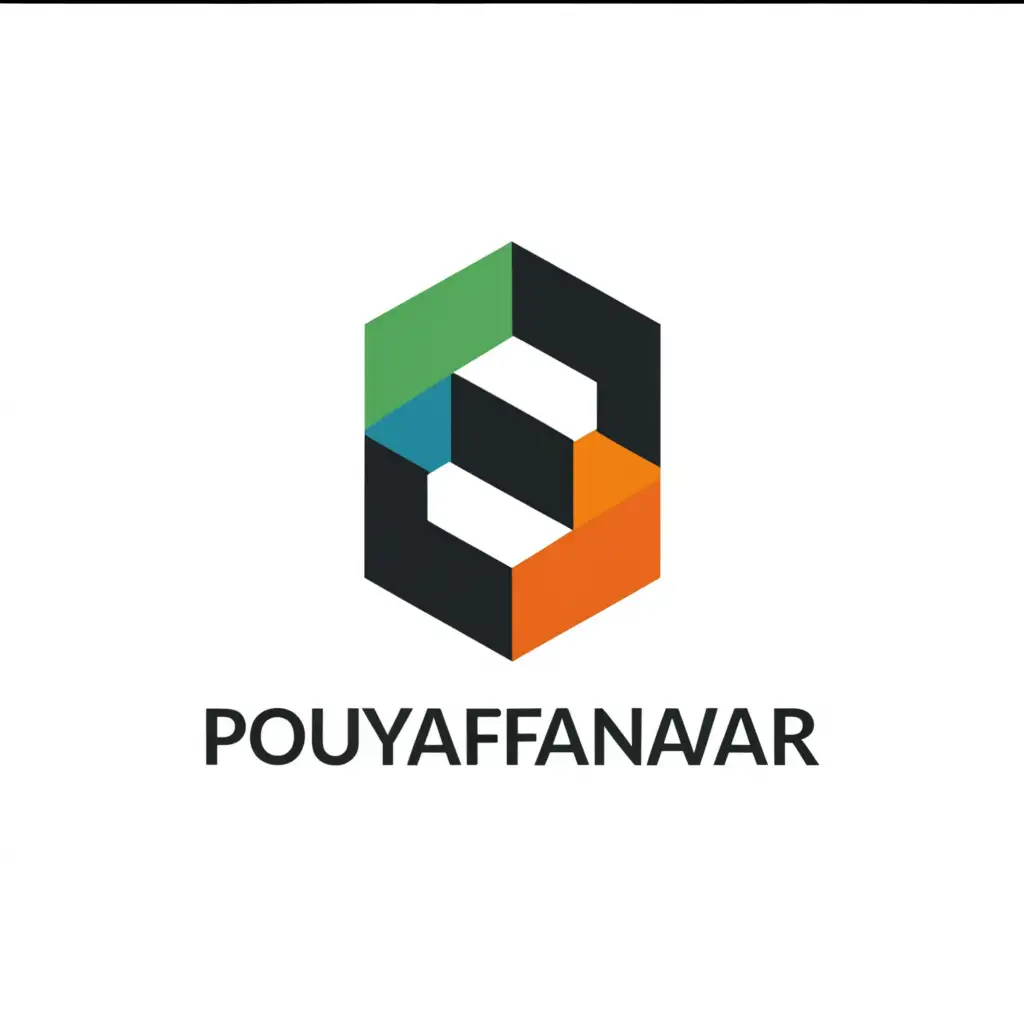 a logo design,with the text "PouyaFanavar", main symbol:PFi,Minimalistic,be used in Technology industry,clear background