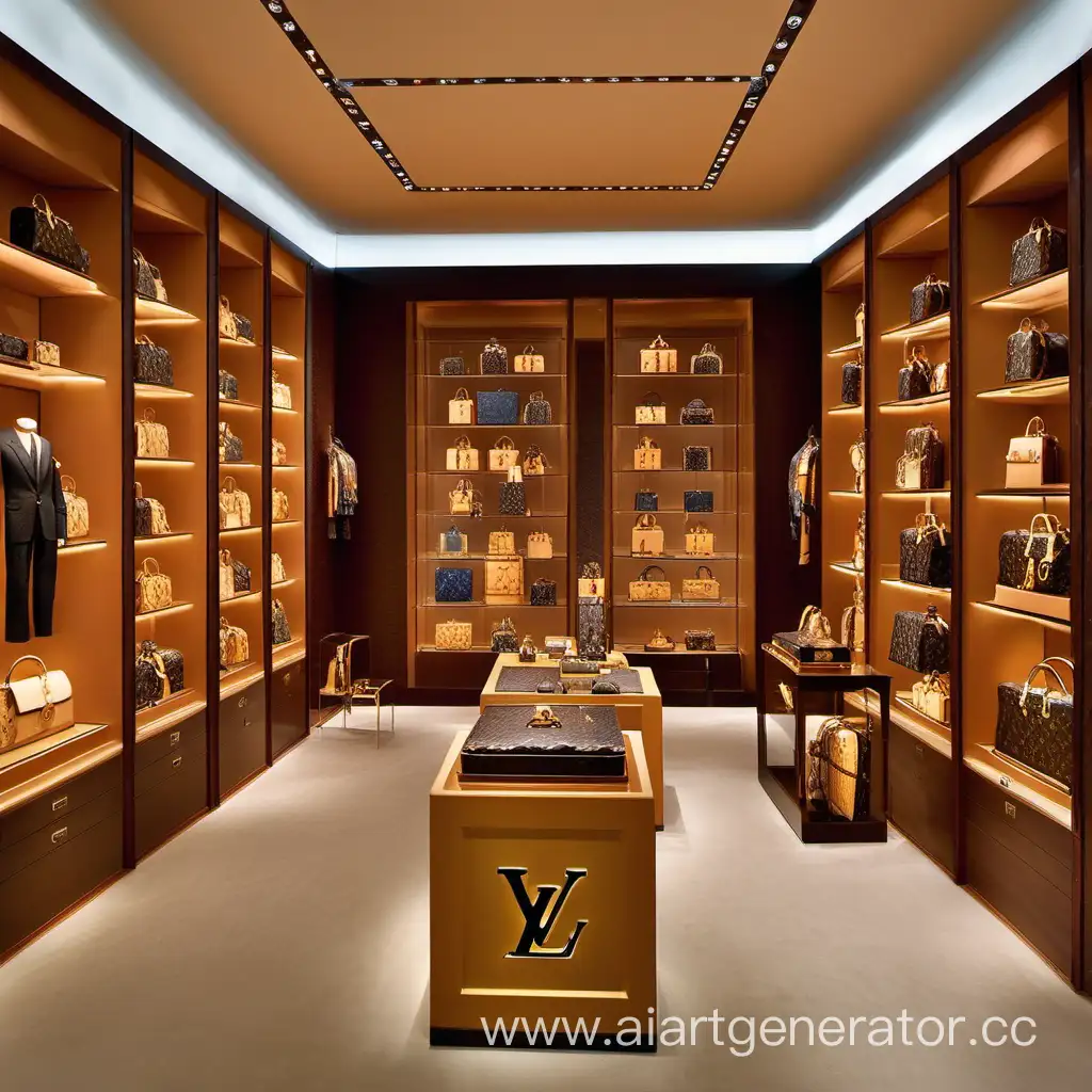 Luxurious-Louis-Vuitton-Room-with-Exquisite-Designer-Items