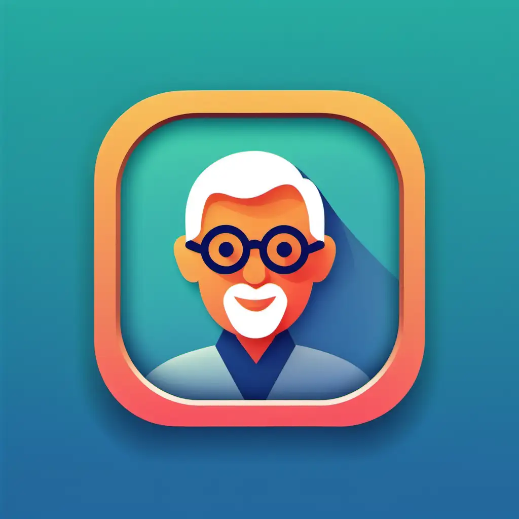 icon for a "senior-centered design" app