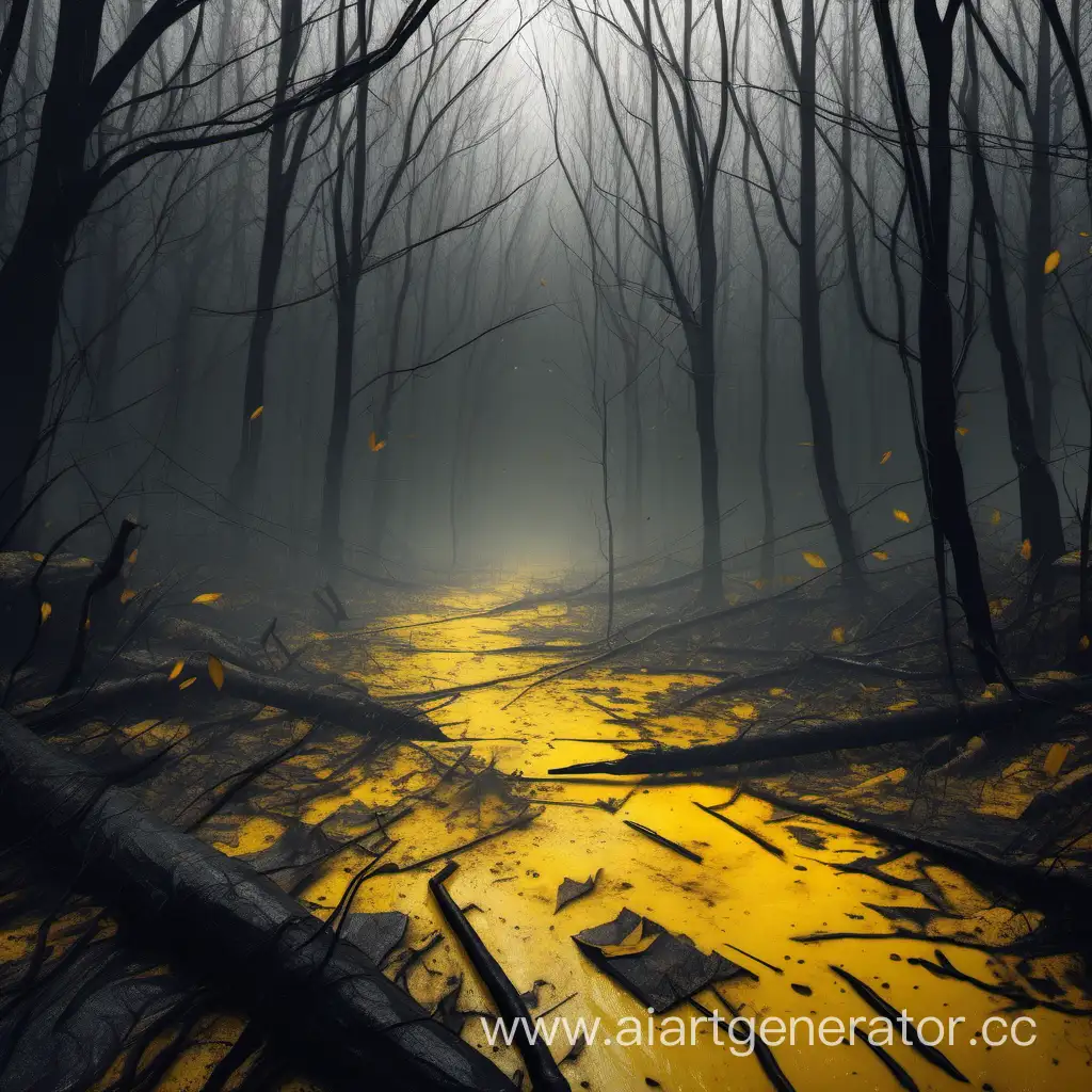 Dark-Fantasy-Rain-in-Gray-Autumn-Forest-Horror-Concept-Art