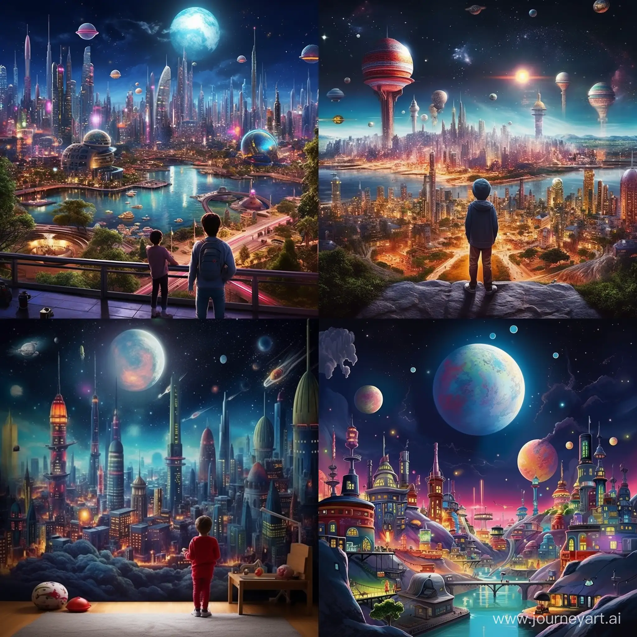 Futuristic-Space-City-Wallpaper-for-Kids