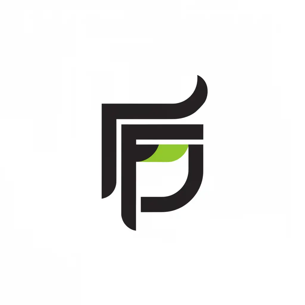 a logo design,with the text "Pouya Fanavar Imen", main symbol:PFi,Minimalistic,be used in Technology industry,clear background