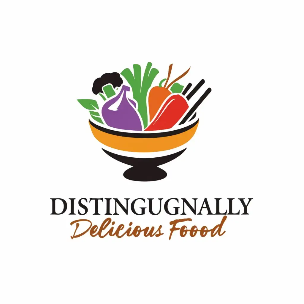 a logo design,with the text "Modern Brand Logo for Distinguishably Delicious Food", main symbol:I'm seeking a skilled graphic designer to create a modern logo for a brand called Distinguishably Delicious Food which is a healthy, nutritious and delicious food producer with a purpose of giving everyone access to delicious and sustainable food that are plant based and gluten free to cater to everyones dietary needs.,Moderate,clear background