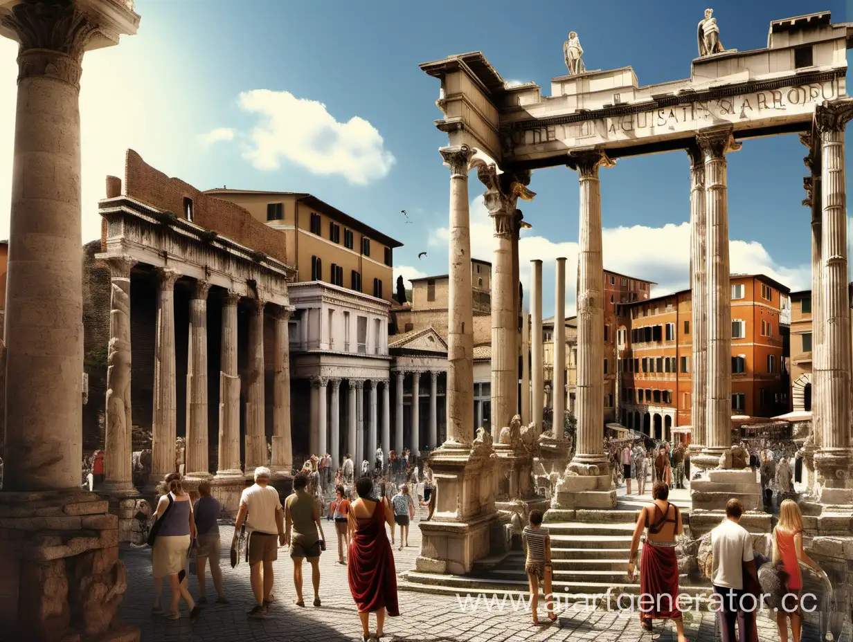 Forum-of-Augustus-Postcard-Ancient-Rome-Souvenir-Shopping-Delight