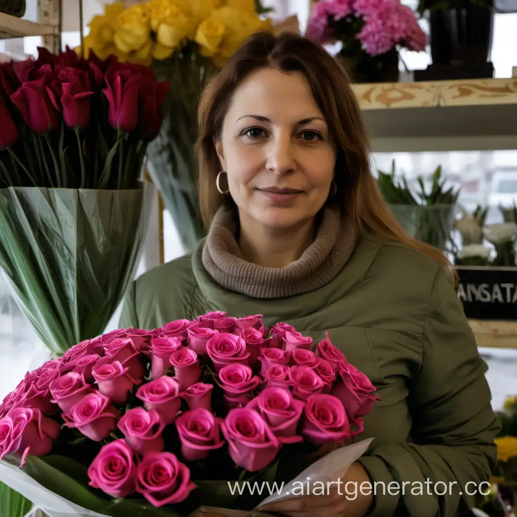 Анастасия, 36 лет
-Владелица цветочного магазина