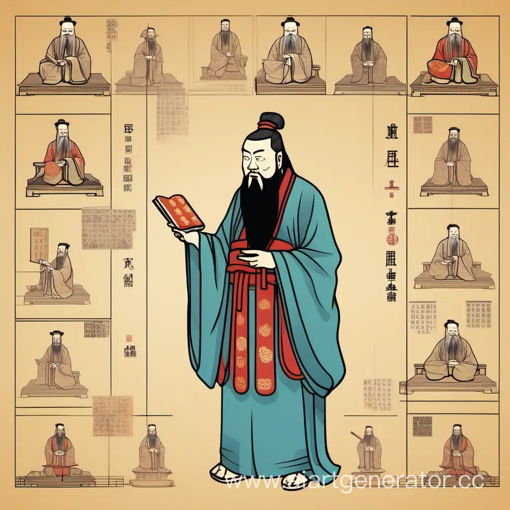Philosopher-Confucius-in-Serene-Contemplation