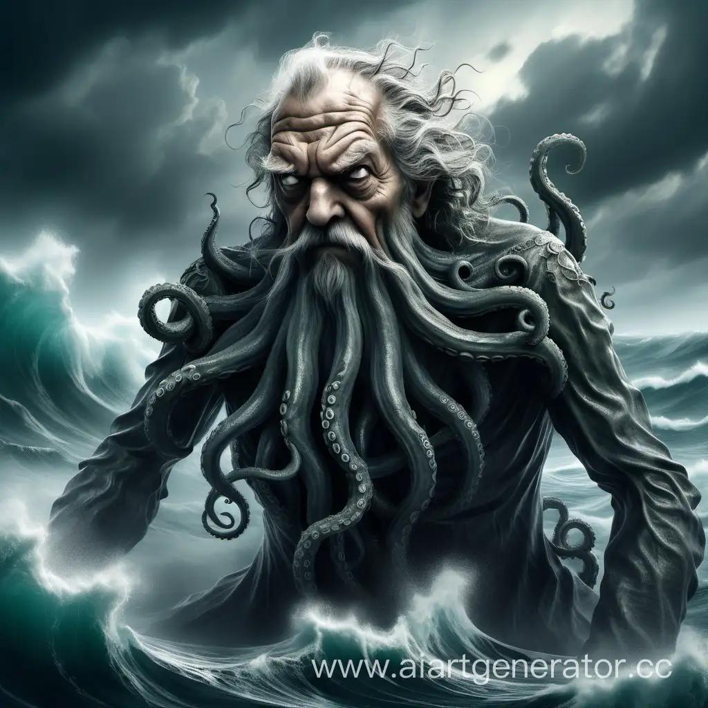 Mystical-KrakenLike-Old-Grandfather-Standing-Amidst-Misty-Waves