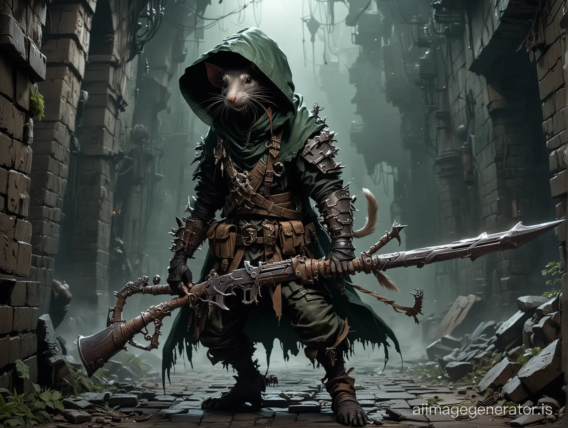 Arknights-Ratman-Skaven-Magic-Musket-Dungeon-Adventure