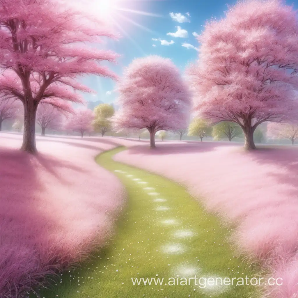 Enchanting-Summer-Sugar-Lawn-with-Candy-Sprinkles-and-Cotton-Candy-Trees