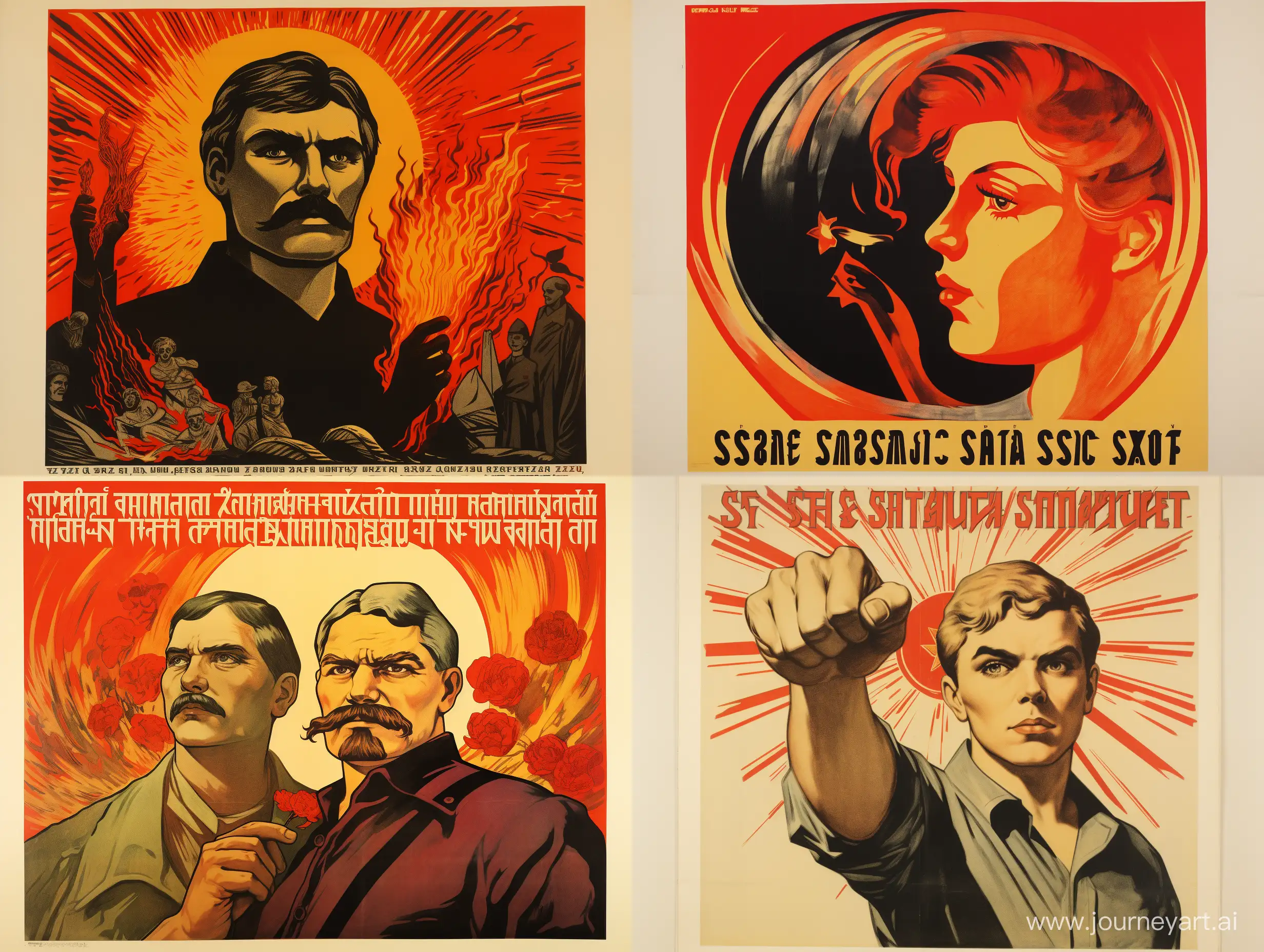  Soviet Propaganda lgbt poster 