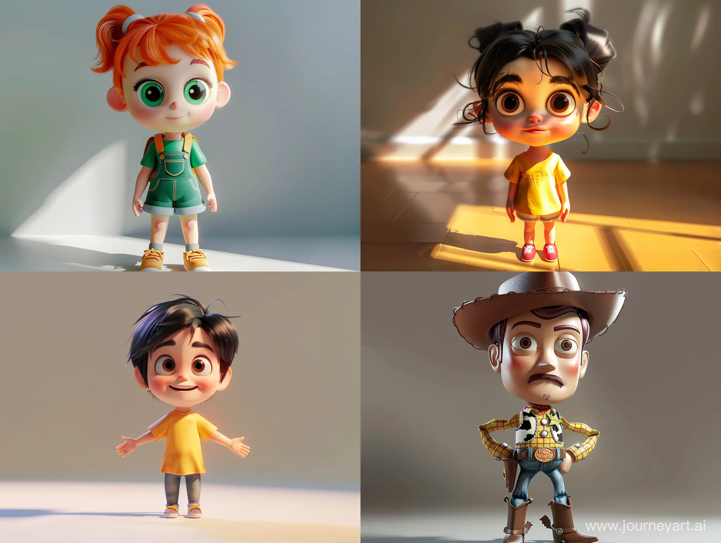 Chibi-Disney-Style-Characters-in-Stunning-PixarInspired-3D-Modern-Cartoon-Art