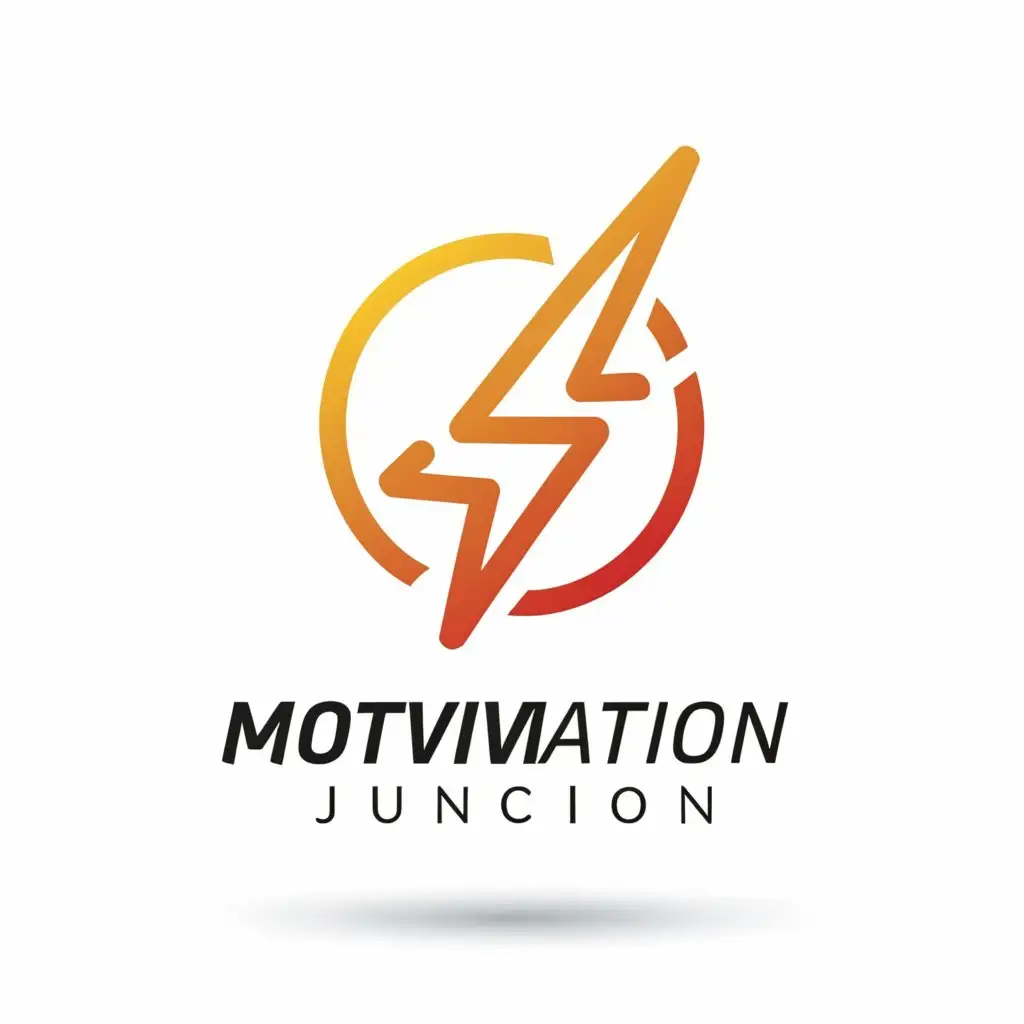 a logo design,with the text "Motivation Junction", main symbol:Motivation,Moderate,clear background