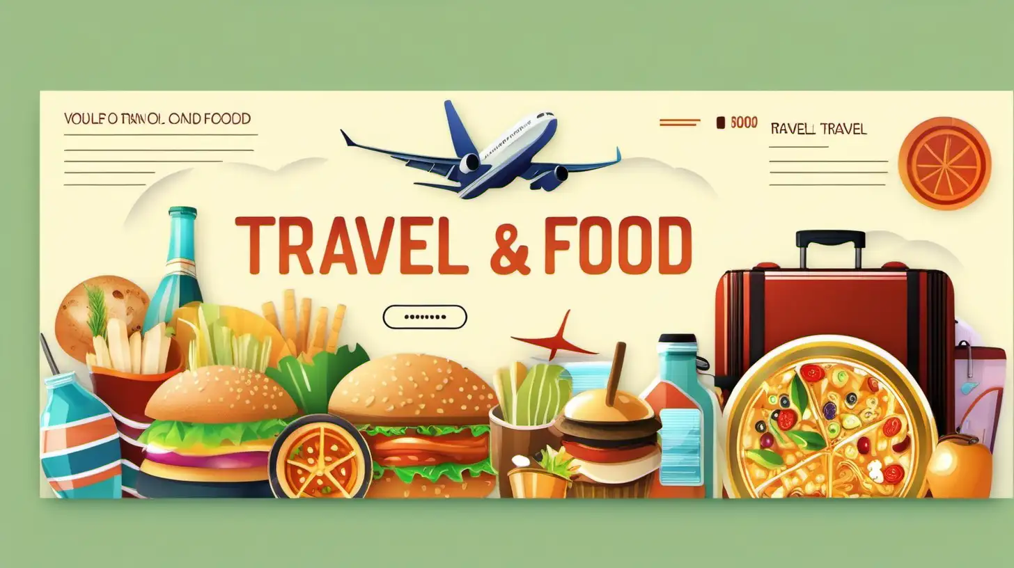 Travel and Food banner